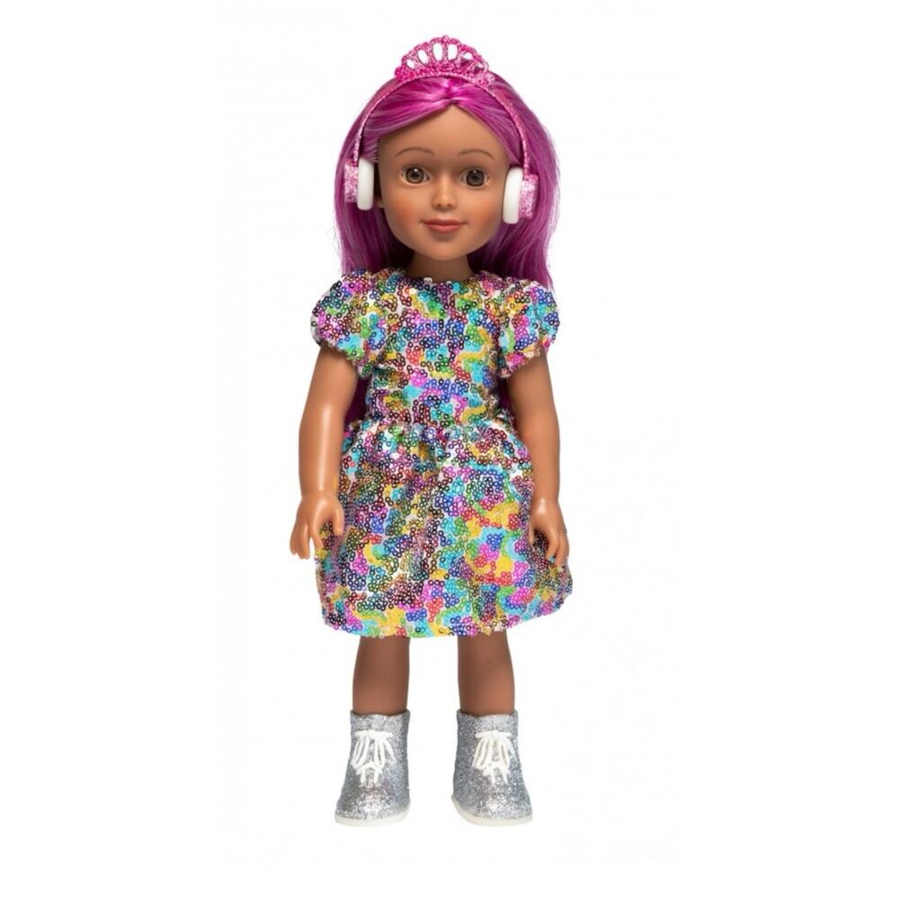I'm a Wow by I'm A Girly Doll Outfit for 14" Doll Sparkles Sequins Glitter NEW